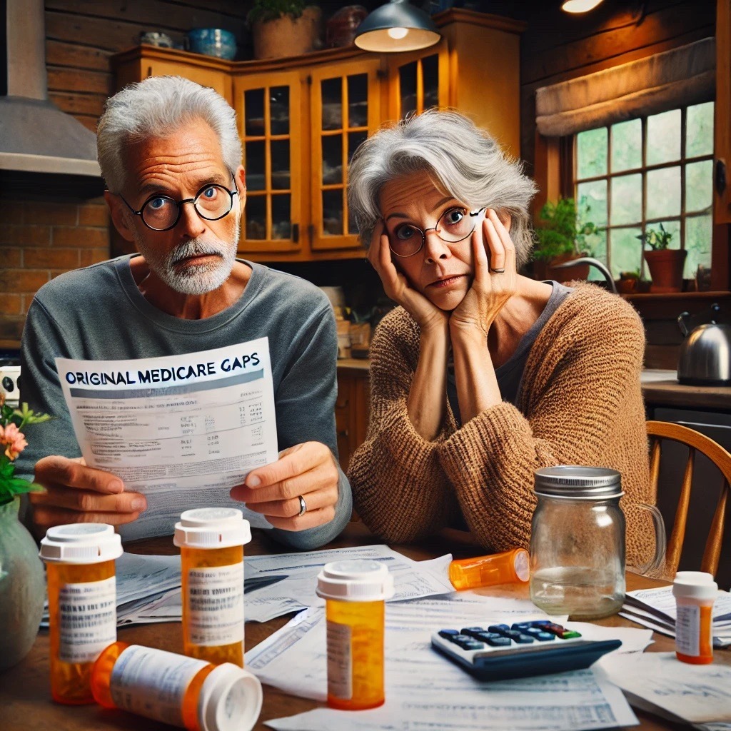 Concerned Couple Medicare Confusion