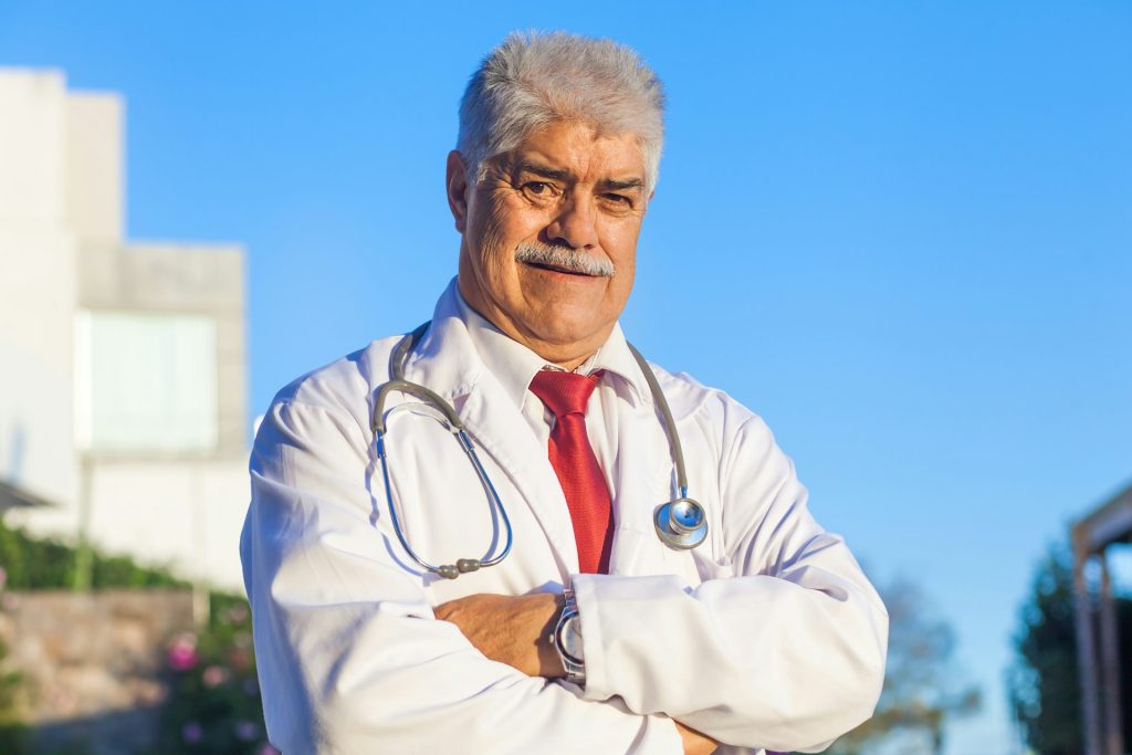 A senior doctor