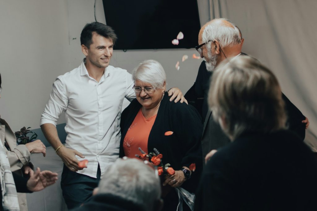 Group of people standing